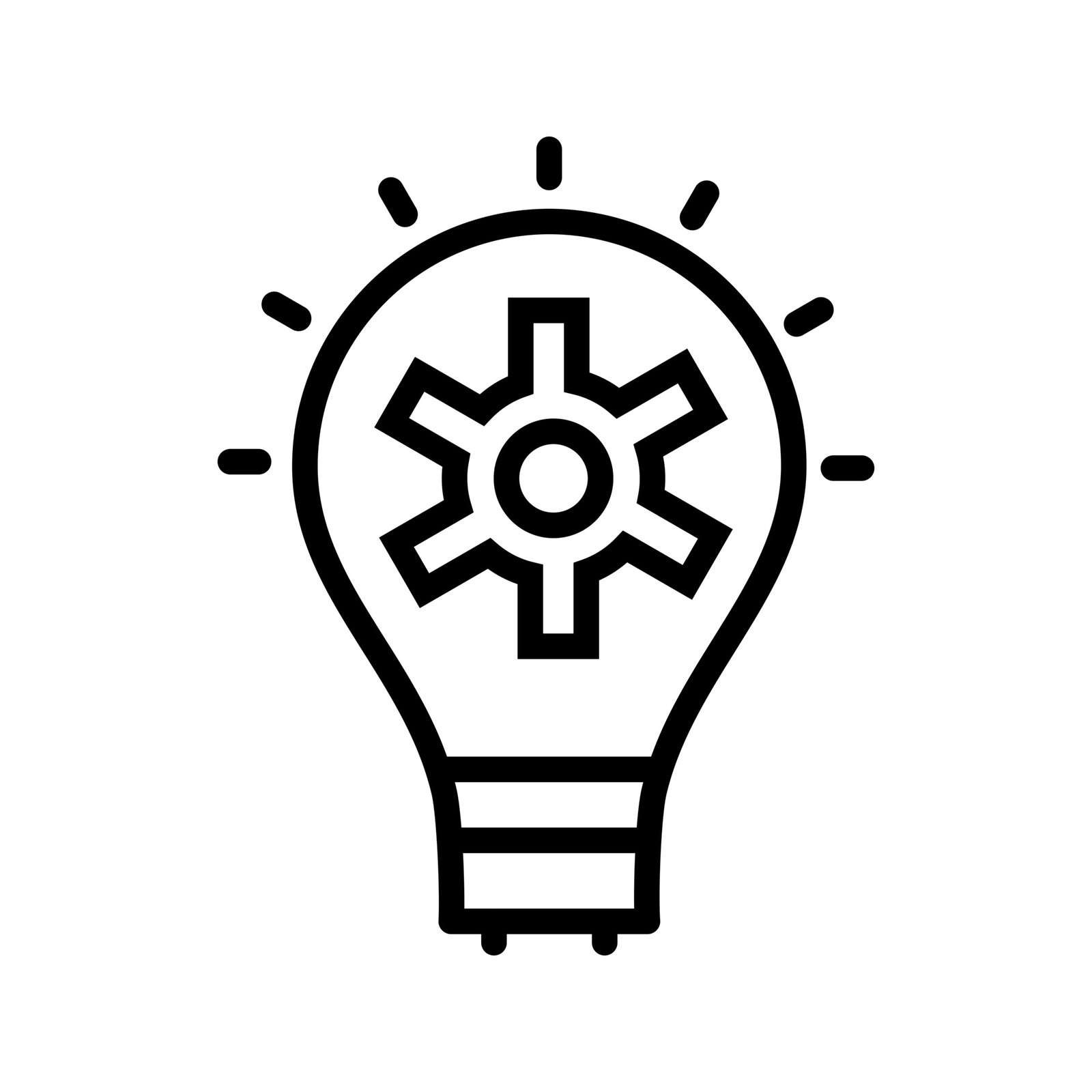 strategy vector icon